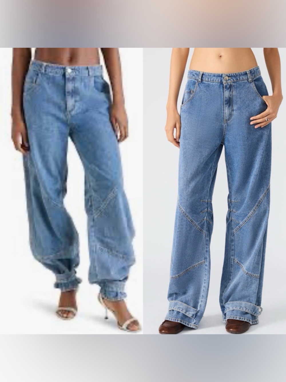 Steve Madden Tre Jean Low Rise Relaxed Fit in Forever Blue. Size 25